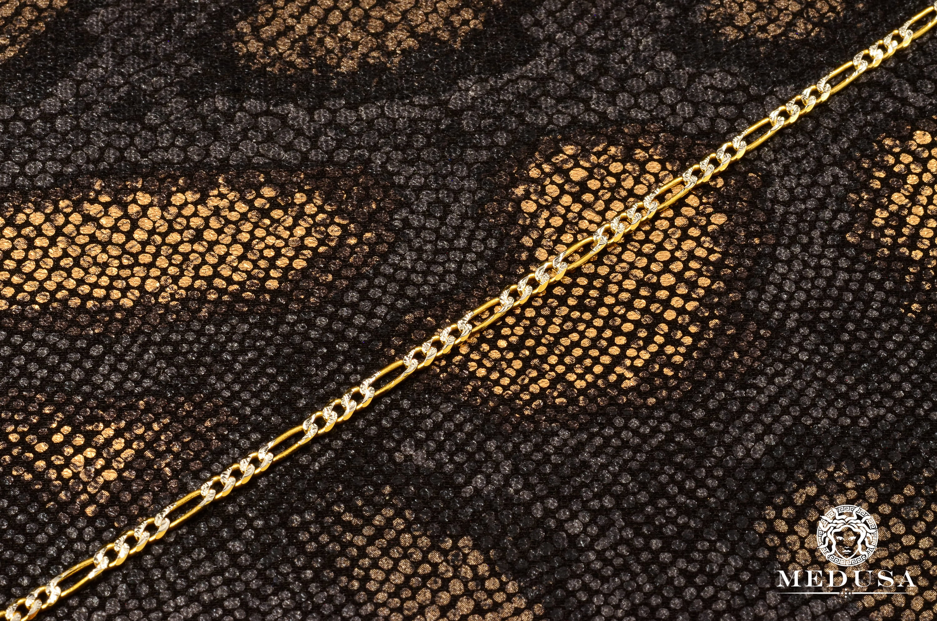 3mm Figaro Diamond Cut  - Image 3