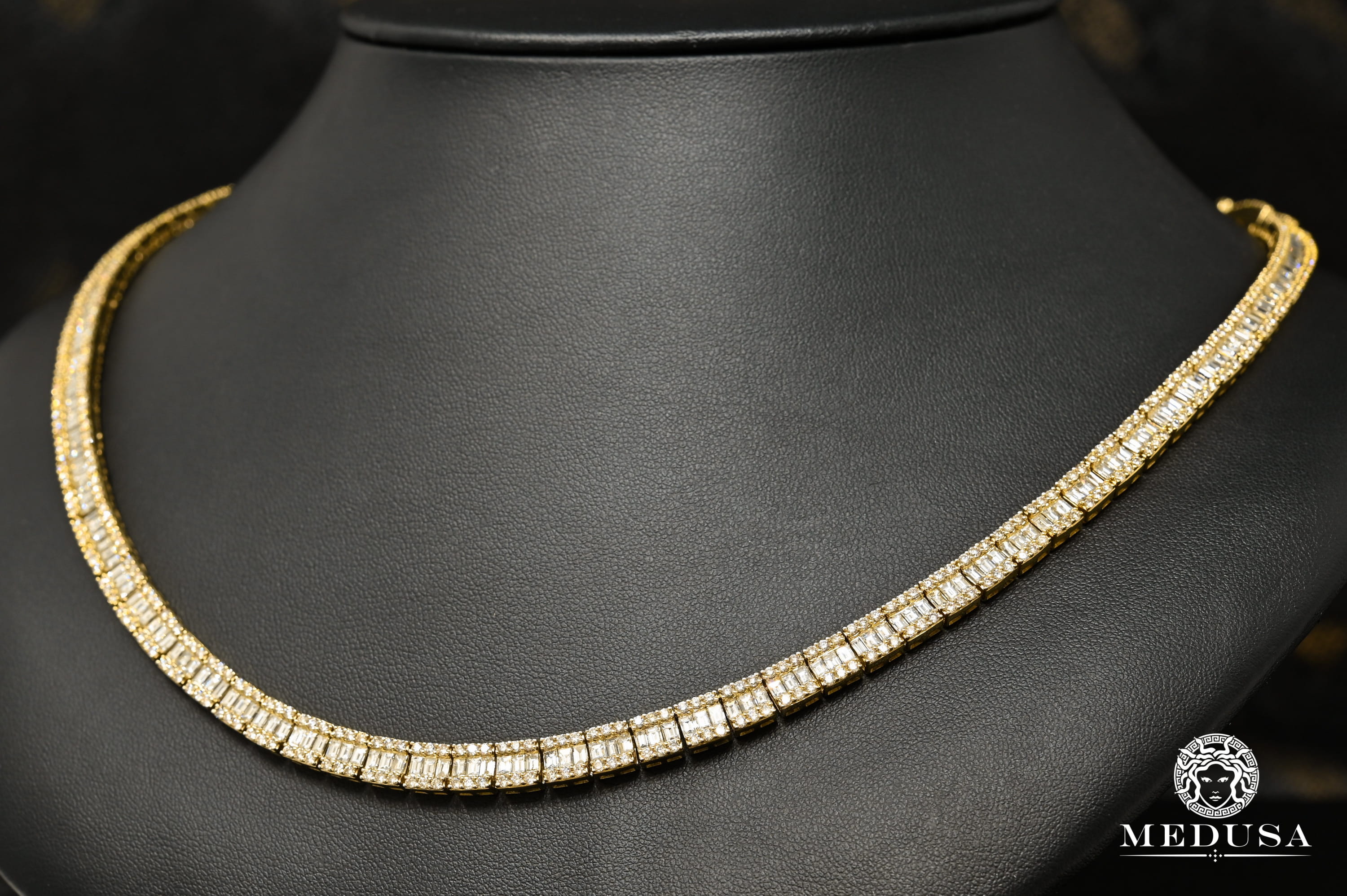 6.5mm Carré Tennis Taille Émeraude
