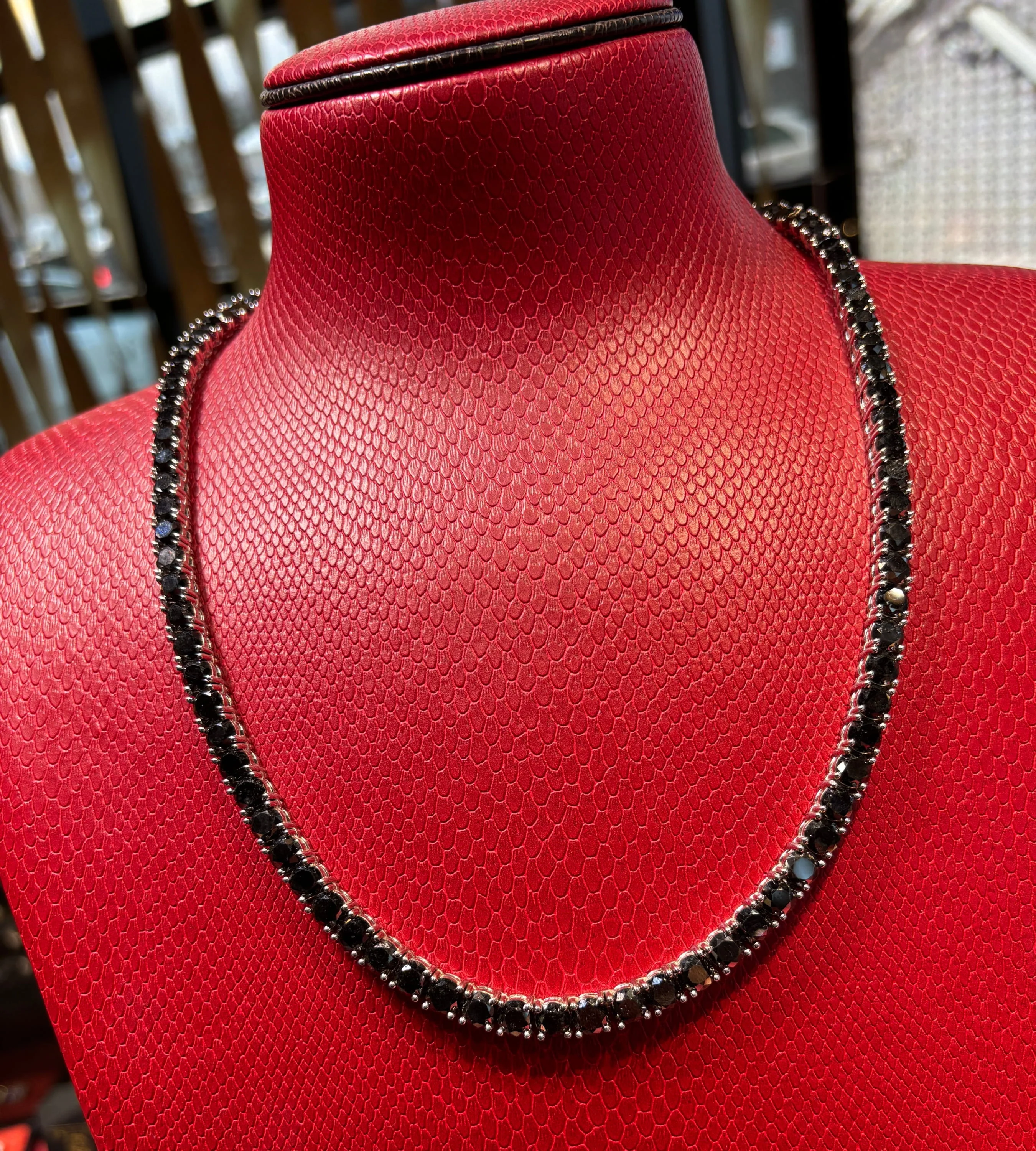 6mm Tennis diamant noir - Image 3