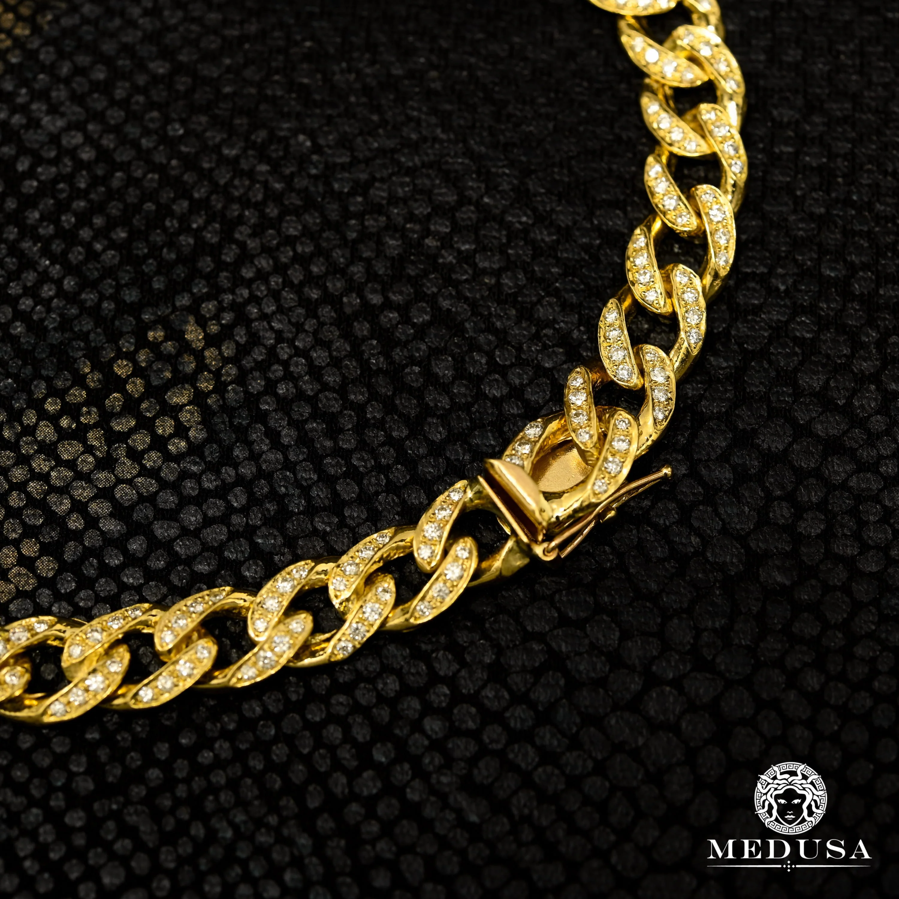 8mm Diamond Curb Bracelet - Image 3