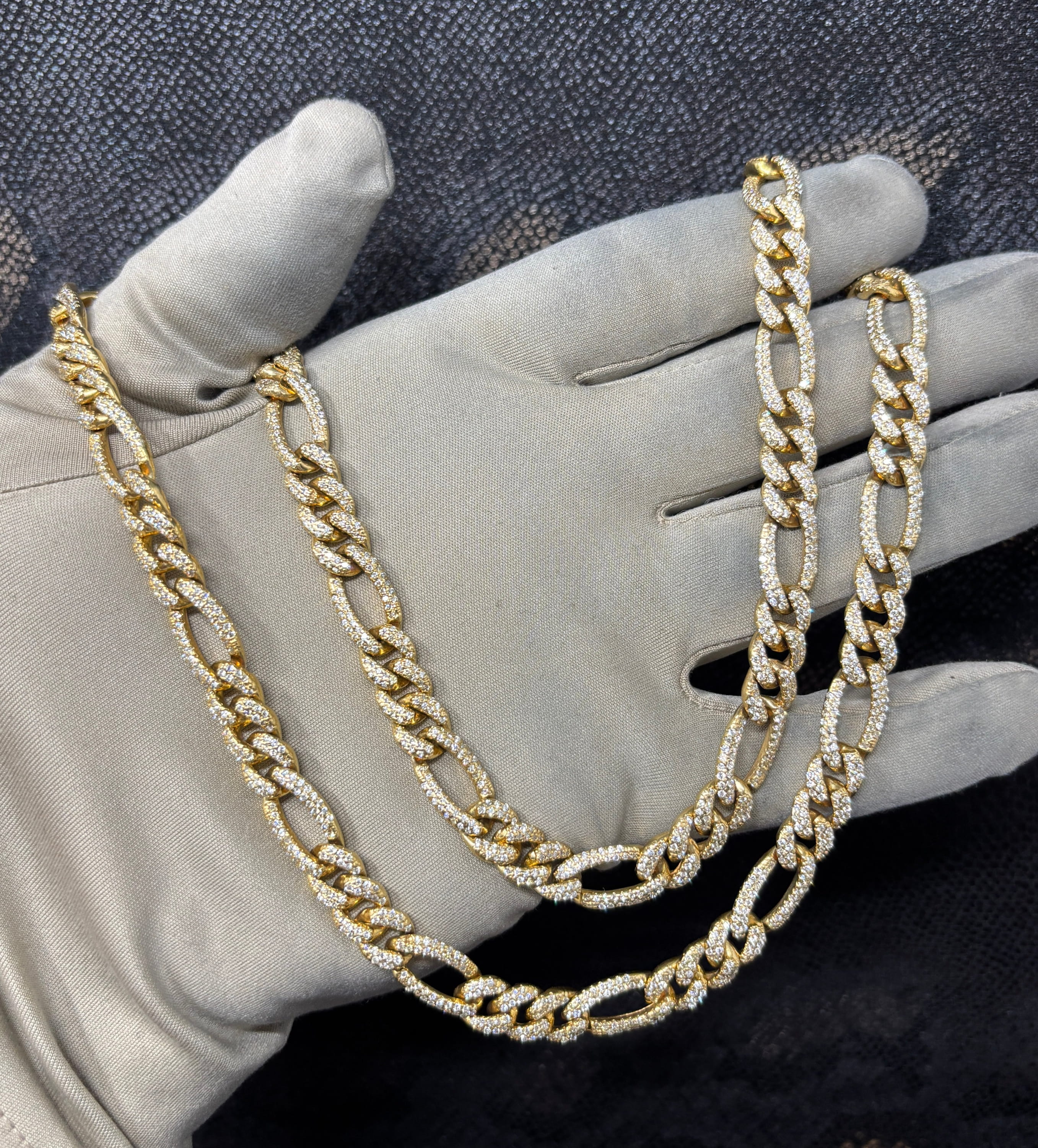9mm figaro diamant - Image 2