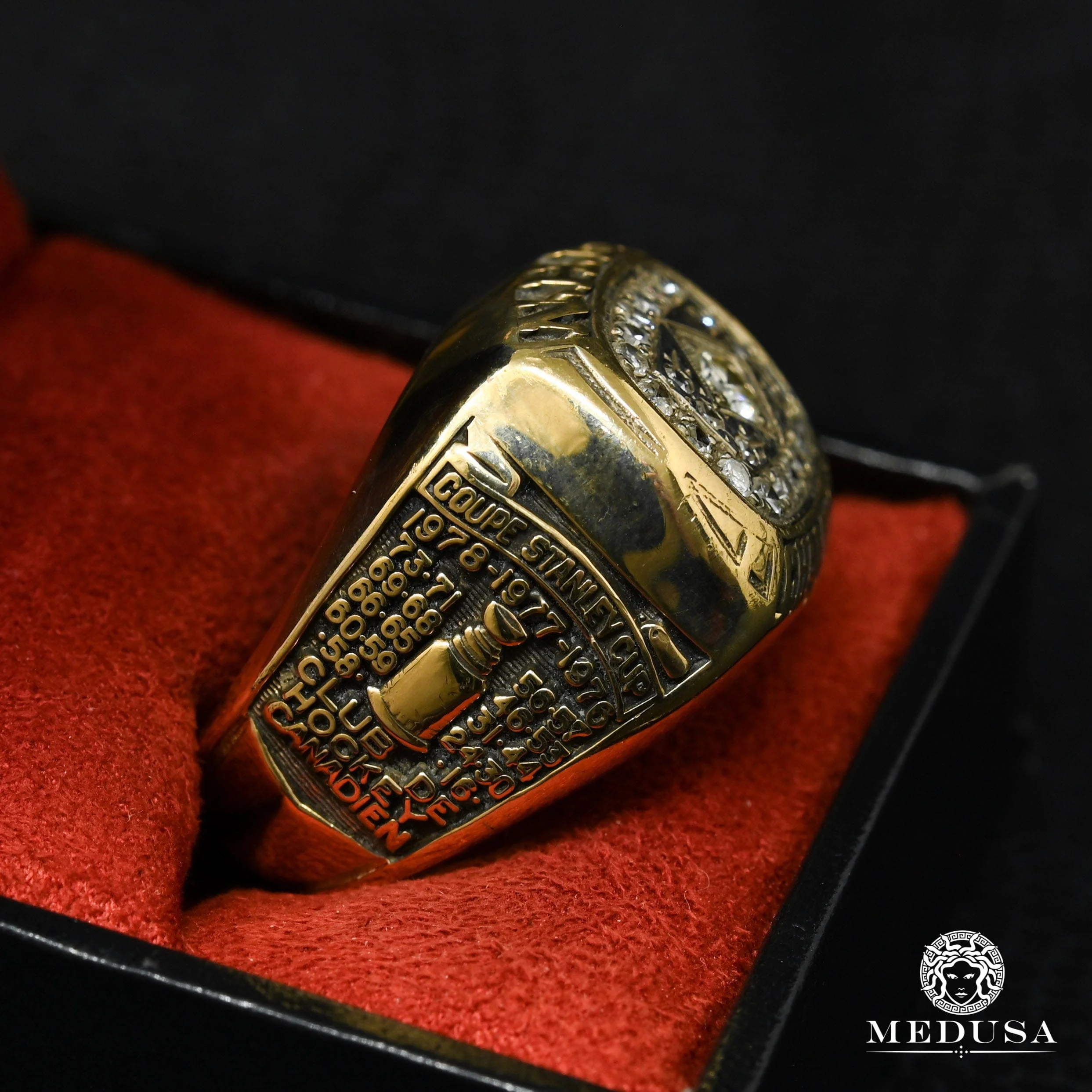 Montreal Canadiens Stanley Cup Rings Year - 1976 1977 1978 - Image 9