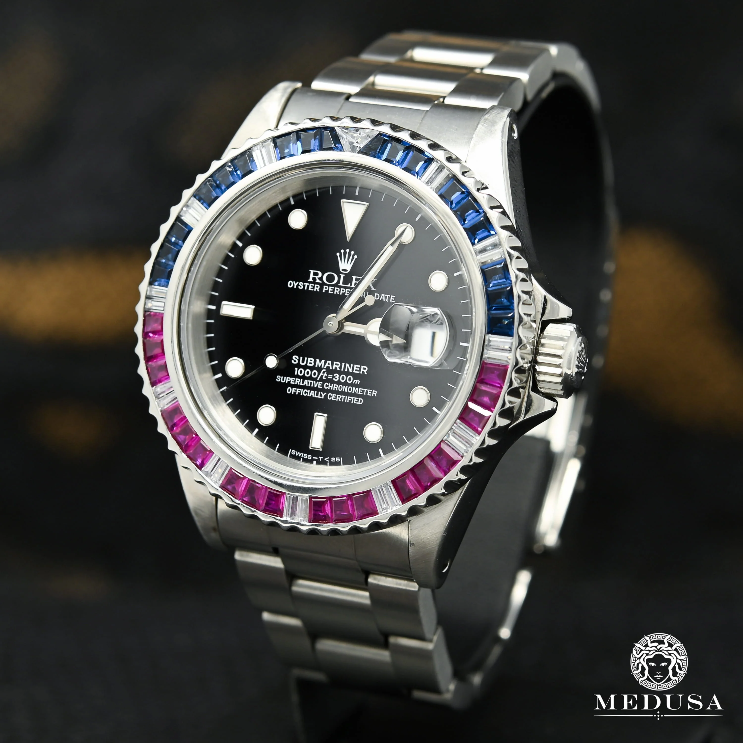 Bezel Diamond Submariner/GMT - Pepsi - Image 2