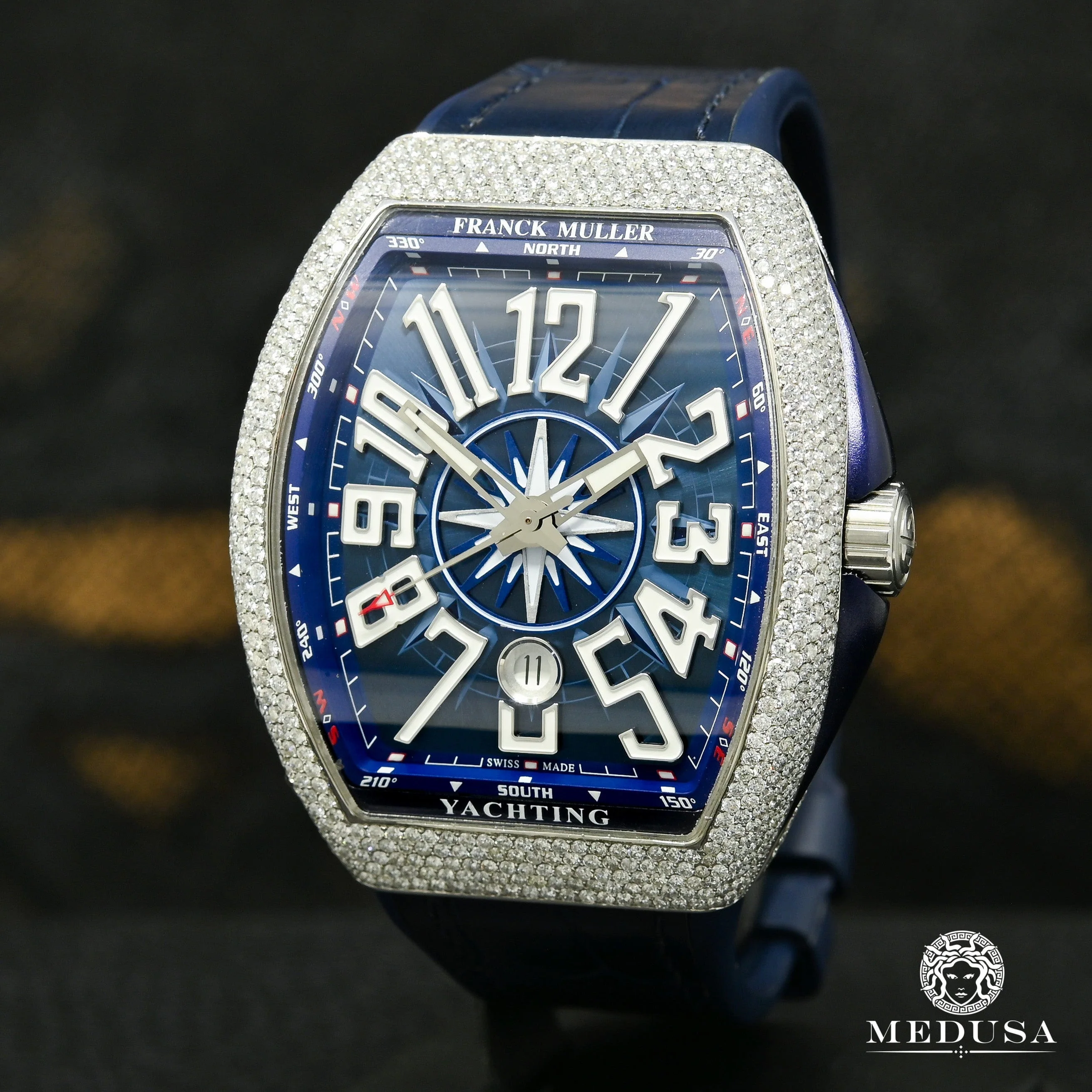 Franck Muller V45 Blue - Iced