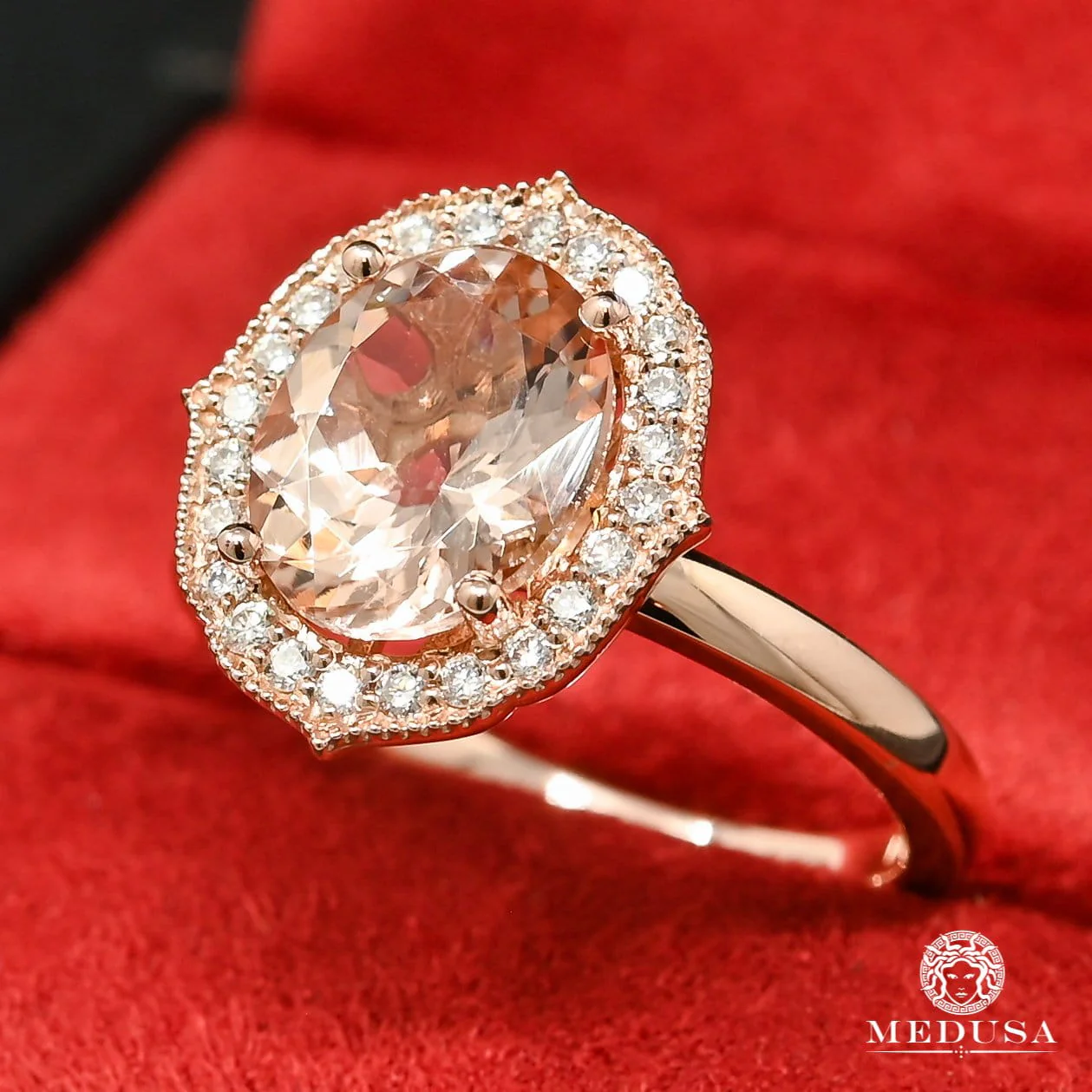 Morganite D9 - Diamond