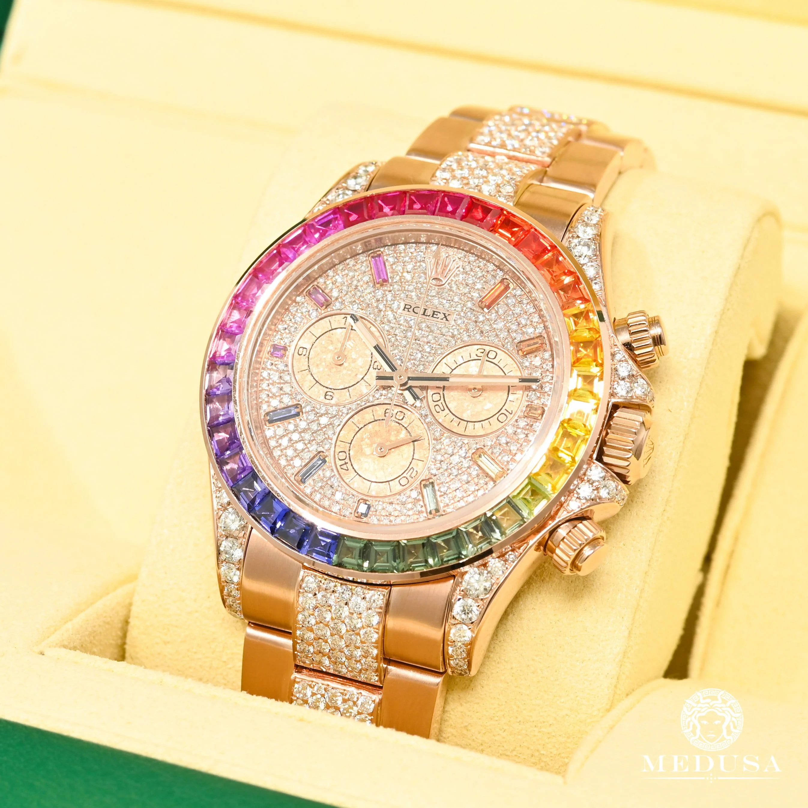 Rolex Cosmograph Daytona 40mm - Rainbow Iced  - Image 3