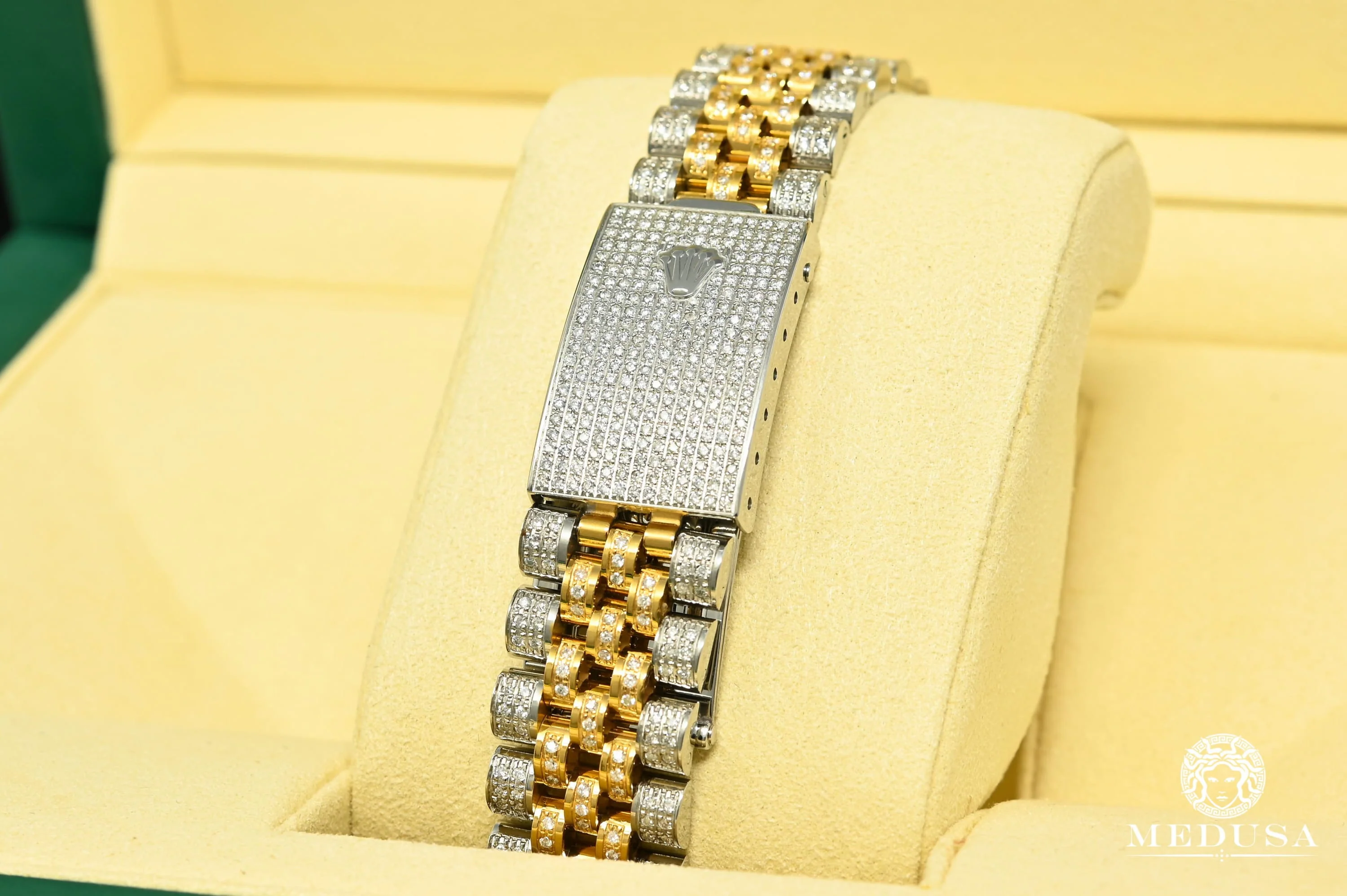 Rolex Datejust 36mm - Black Iced Out - Image 5