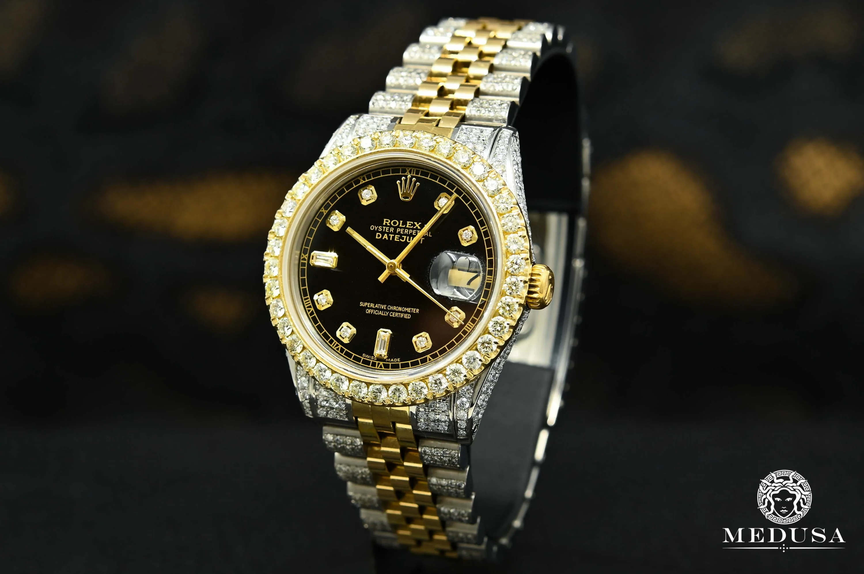 Rolex Datejust 36mm - Jubilee Iced Black - Image 4