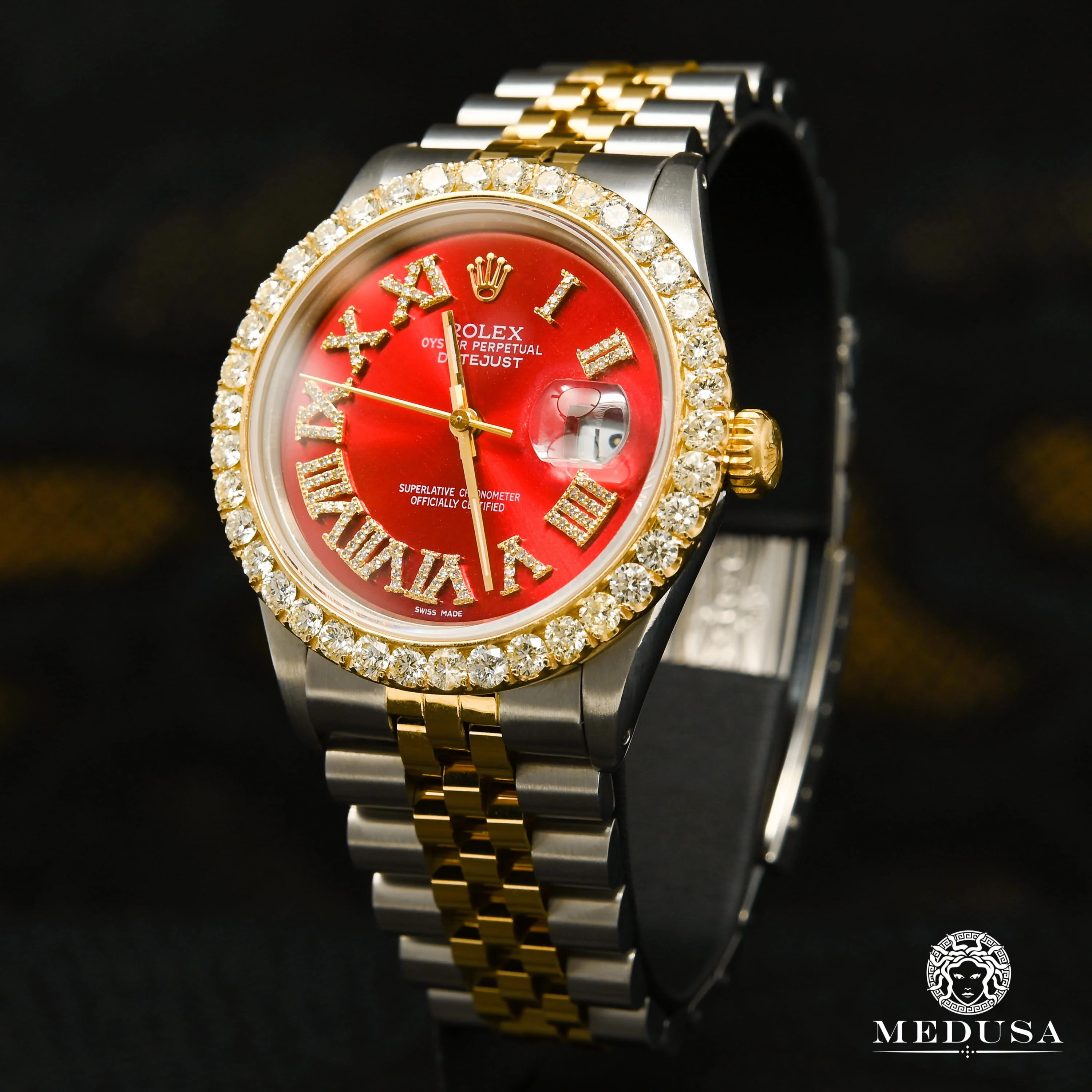 Rolex Datejust 36mm - Red Roman Numeral