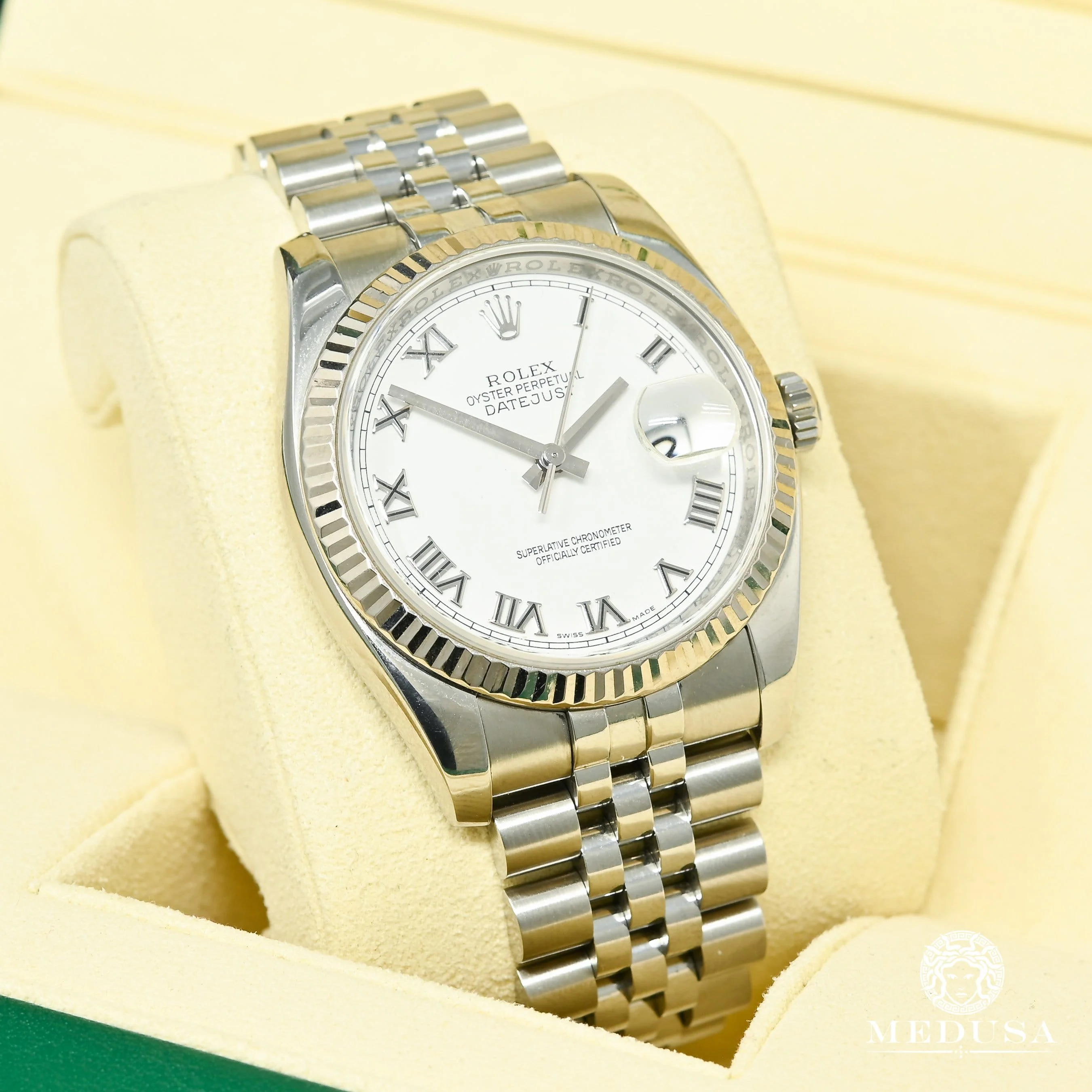 Rolex Datejust 36mm - White Roman - Image 2