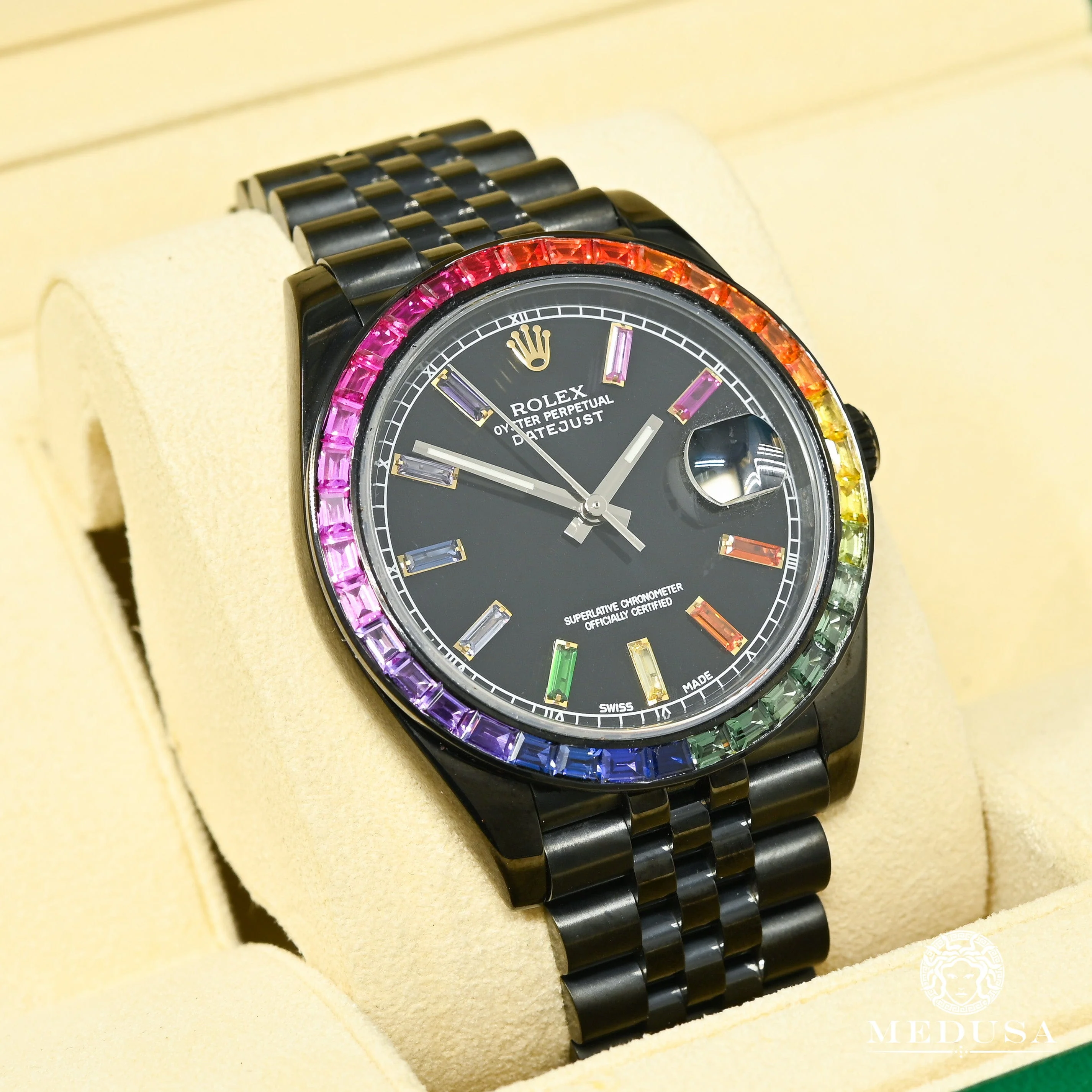 Rolex Datejust 41mm - Black Rainbow  - Image 3