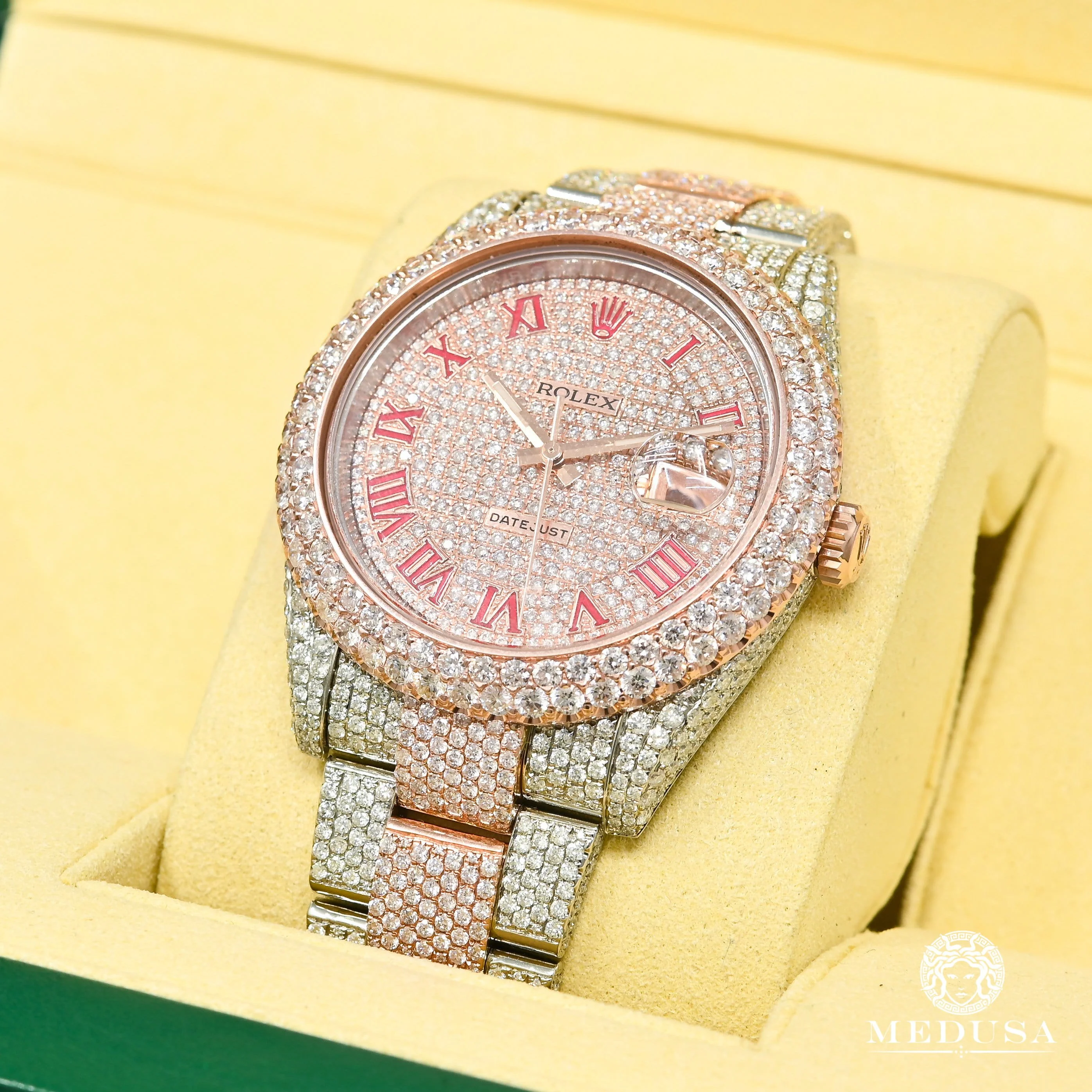 Rolex Datejust 41mm - Full Honeycomb Everose - Image 3