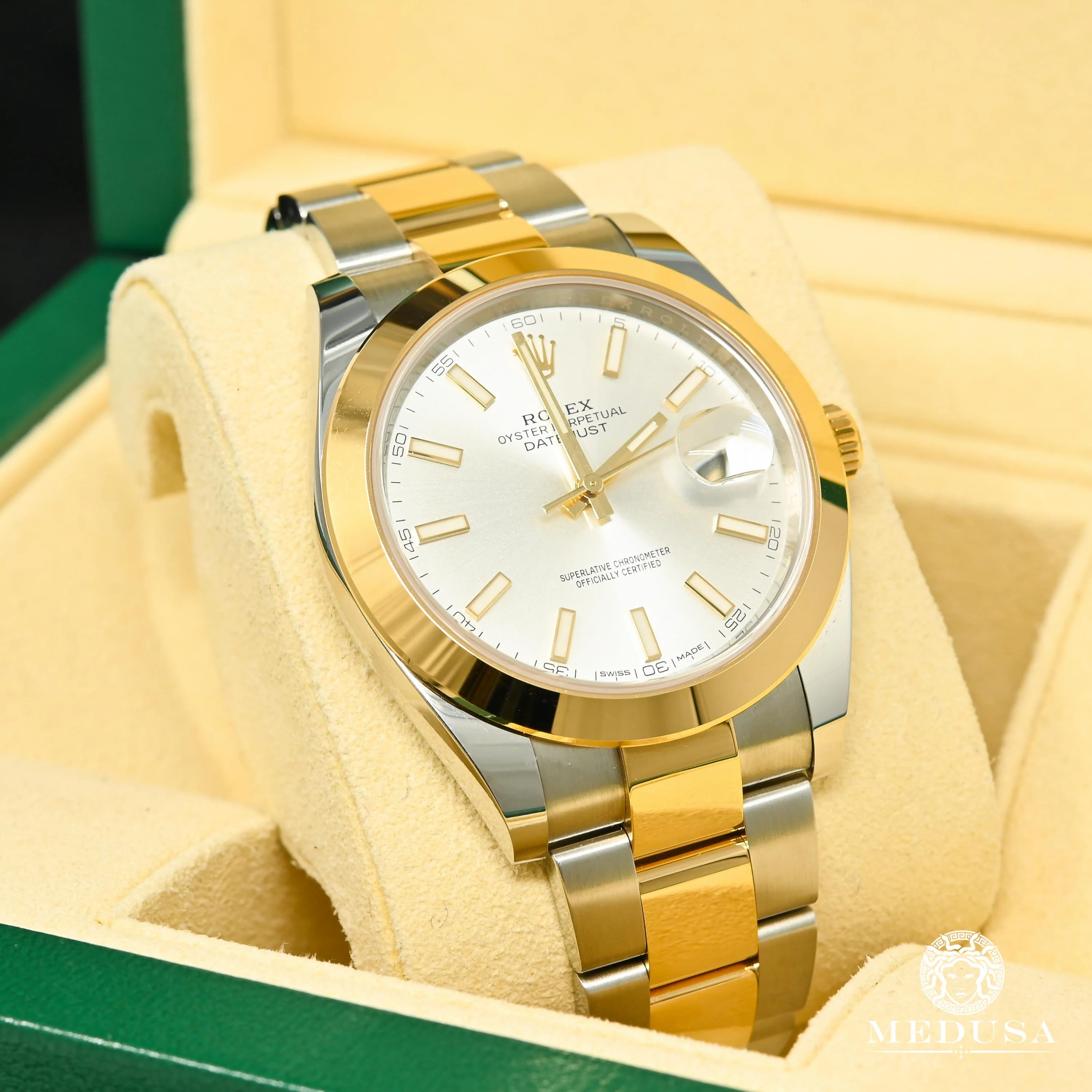 Rolex Datejust 41mm - Silver Stick Dial  - Image 3